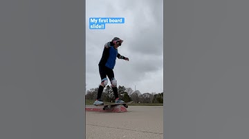 My First Board Slide!!