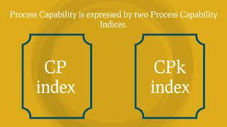 What is a Proces Capability Analysis?