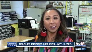 Teacher inspires her kids ... with Lizzo