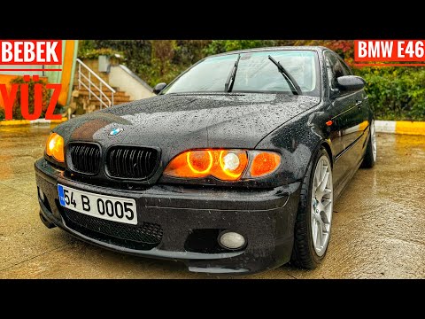 BEBEK YÜZ BMW E46 3.20D 200HP | DÜZ BORU DİZEL MOTOR SESİ |  YAĞMURDA GAZLAMA | MEKAN HAYALİM