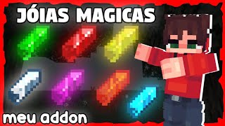 Minha addon de jóias mágicas para o Minecraft pe | download Mediafire.