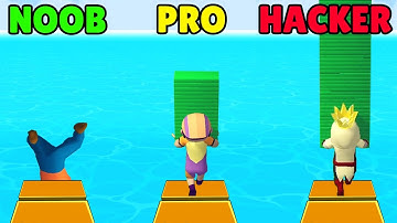 NOOB vs PRO vs HACKER in Shortcut Run
