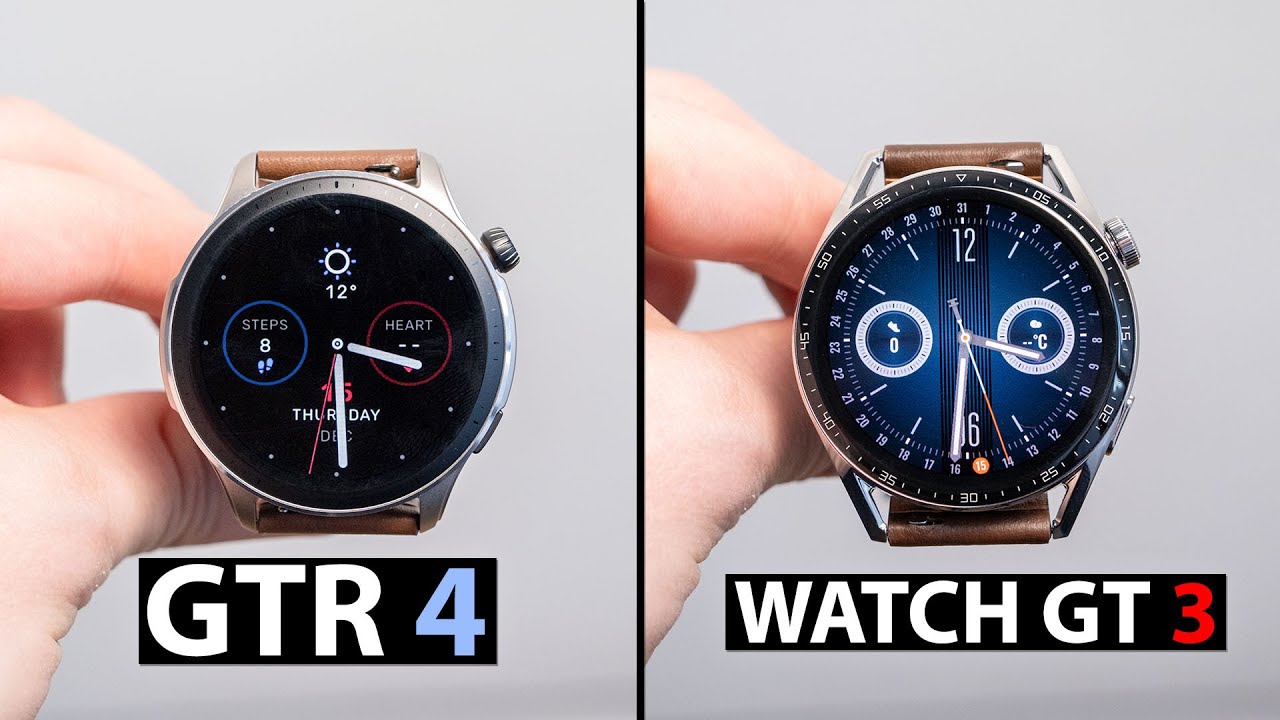 🔥 Amazfit GTR 4 vs Huawei Watch GT 3 COMPARATIVA en ESPAÑOL ⌚️ ¿Cuál es  mejor? 