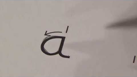 lower case a - Learn CURSIVE IN A MINUTE  (writing, penmanship) Quick Cursive