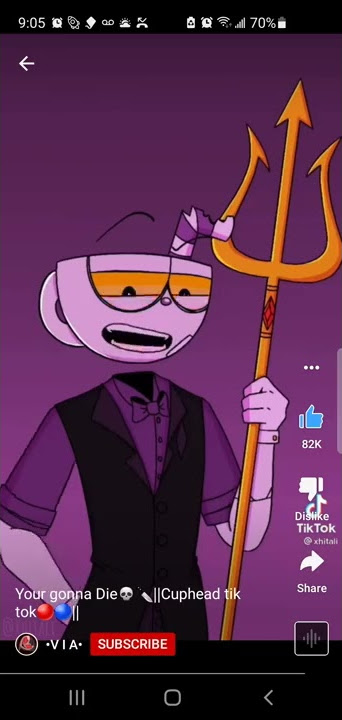 Evil Cuphead and Mugman kill the devil