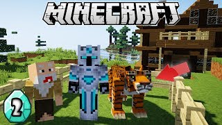 BAPAK GILA JADIIN MACAN UNTUK KURBAN DI MINECRAFT! - Minecraft Survival #2