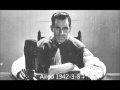 Fulton J Sheen-TCH: 1942-3-8 "Peace: The Divine Cost of Stopping This War" (Audio)