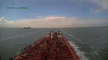 2018.05.10 - Out from port Borssele (Netherlands)