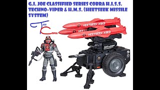 Review of G.I. Joe Classified Series Cobra H.I.S.S. Techno Viper & H.M.S. (HEETSEEK MISSILE SYSTEM)