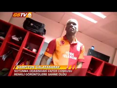 GALATASARAY Şampiyonluk Sonrası Soyunma Odası