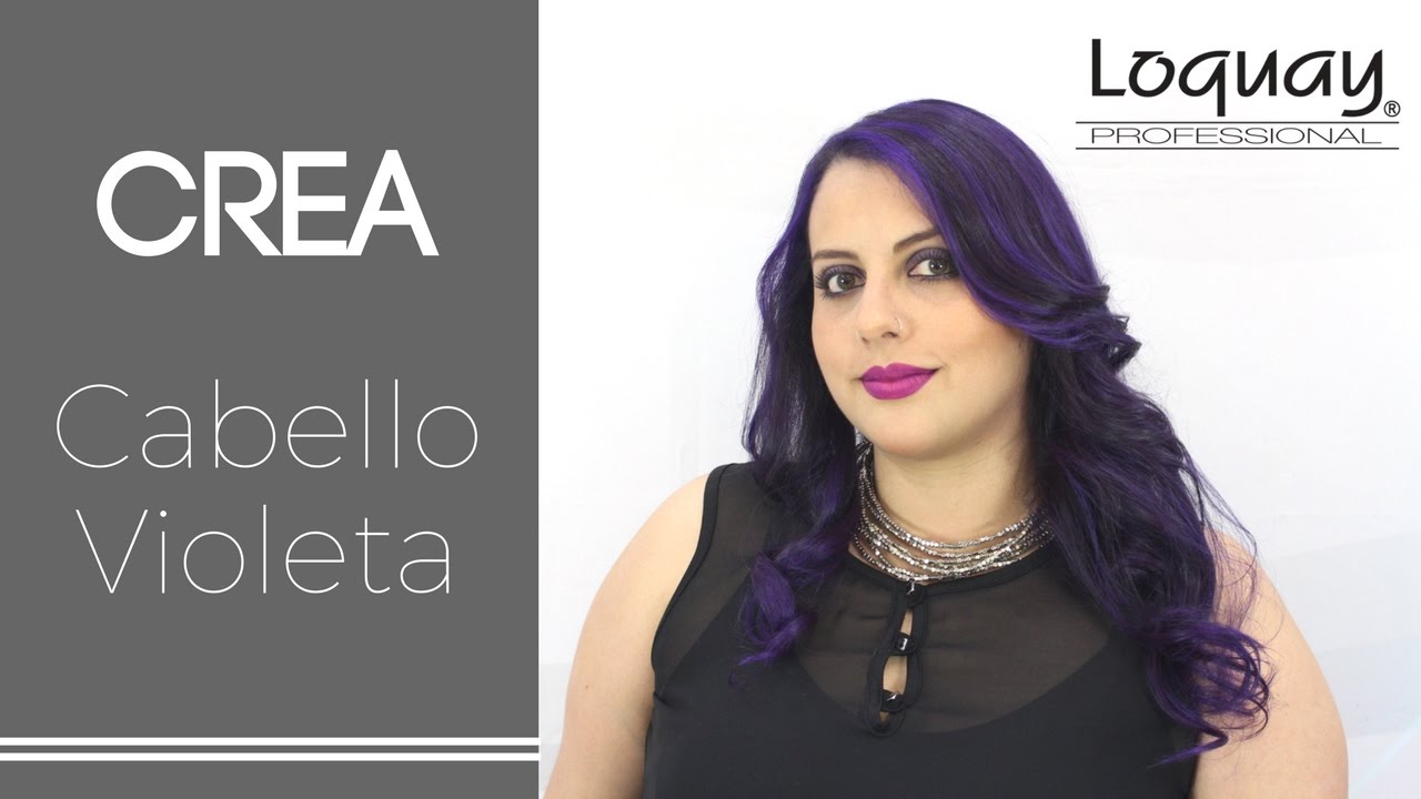 Tutorial Cabello Violeta
