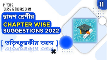 CLASS 12th HS EXAM PHYSICS SUGGESTION 2022//CHAPTER WISE SUGGESTION 2022// তড়িৎচুম্বকীয় তরঙ্গ/BPKD