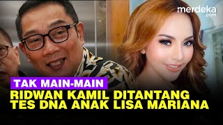 Keras Lisa Mariana Tantang Ridwan Kamil Tes DNA Buktikan ...