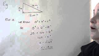 Year 10 Pythagoras' Theorem