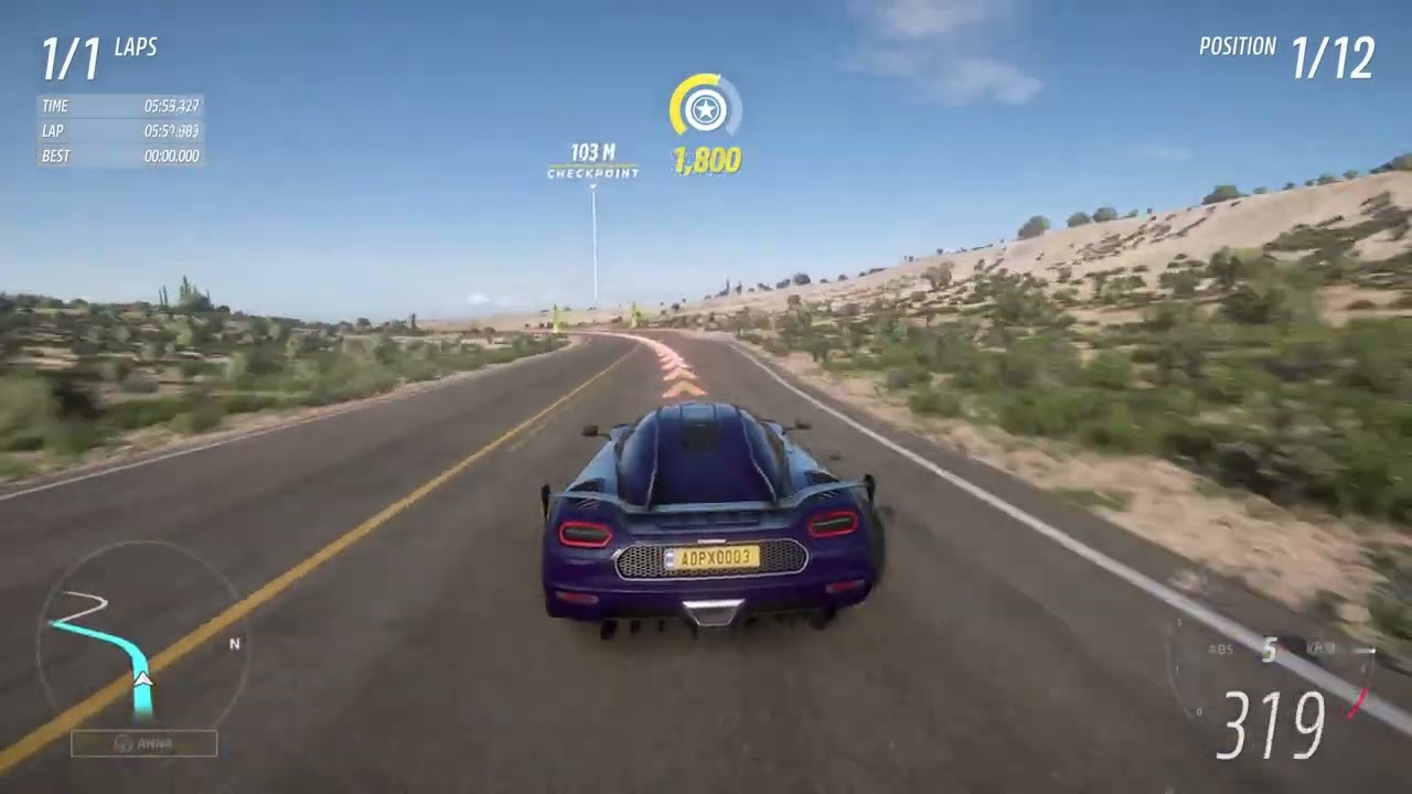 1600HP Koenigsegg Jesko Goliath Race - Forza Horizon 5