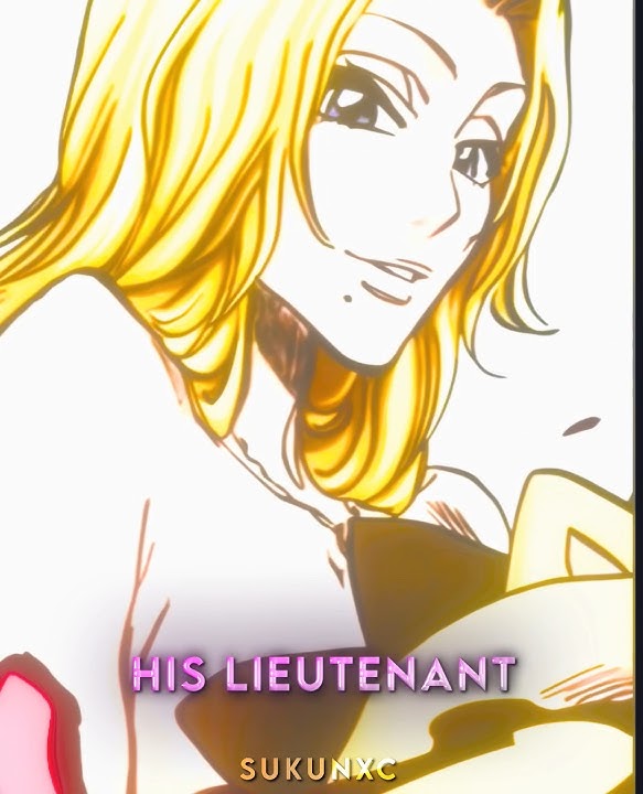 His lieutenant 🌚🎀 #bleach #anime #rangiku #toshiro #lieutenant #edit #mommy #waifu