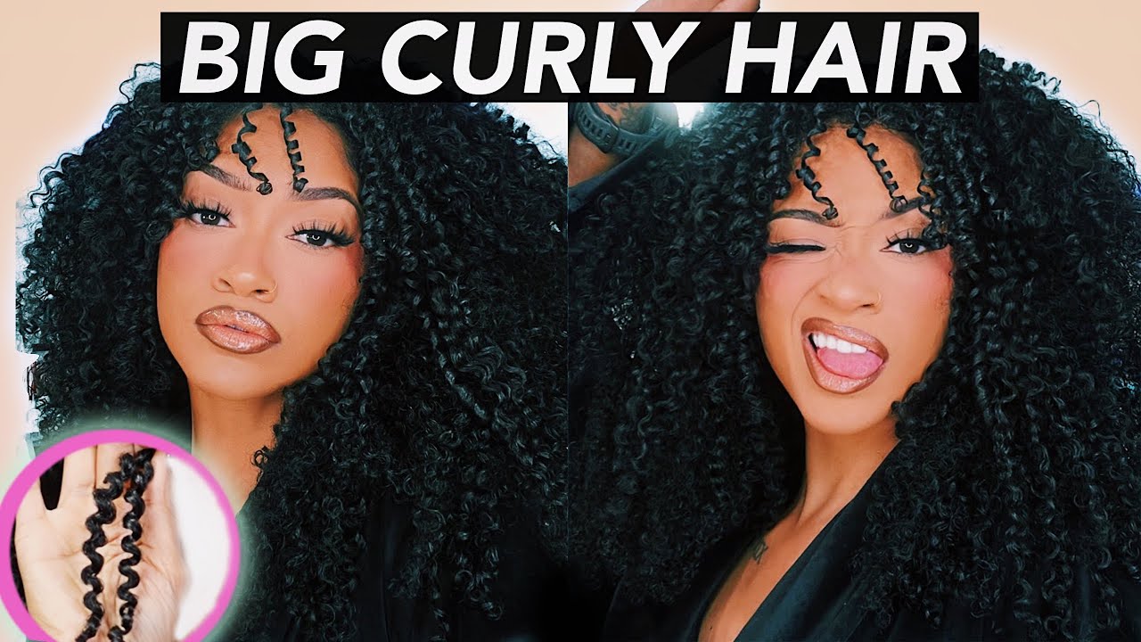 Trying Curly Hair Extensions for the First Time! | Bri Hall
