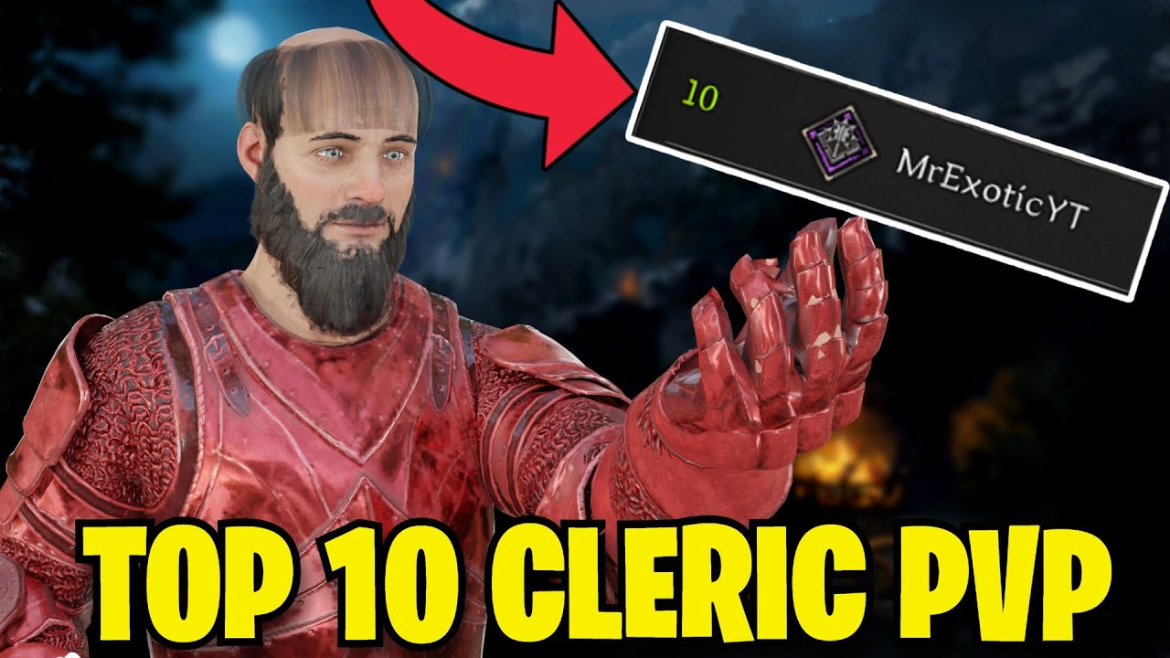 How A Top 10 Cleric PvP's In Dark And Darker!