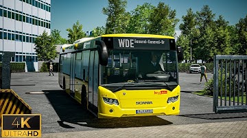 The Bus "4K" Parking lot - Circle Trip | Thurstmaster T300RS