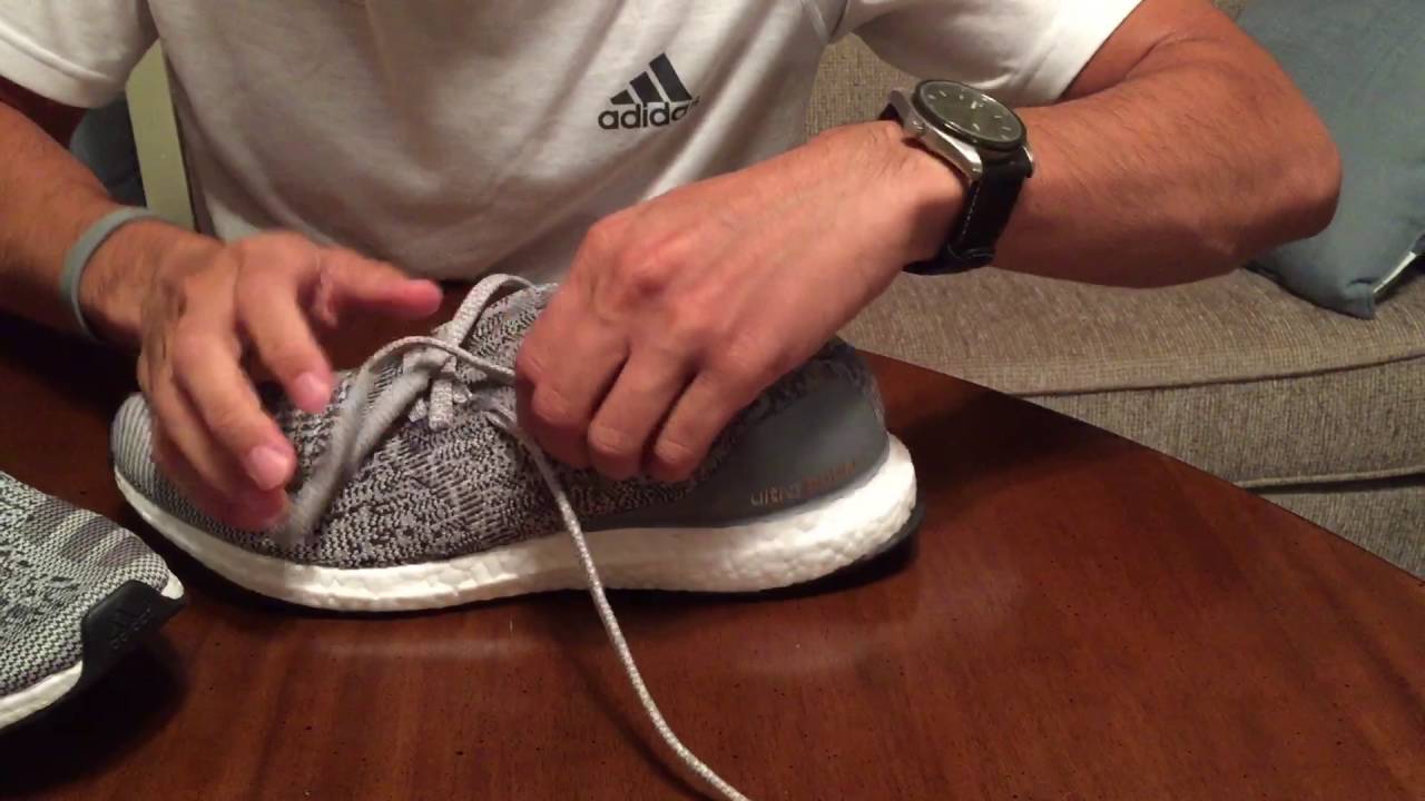 How to relace the Ultra Boost Uncaged 