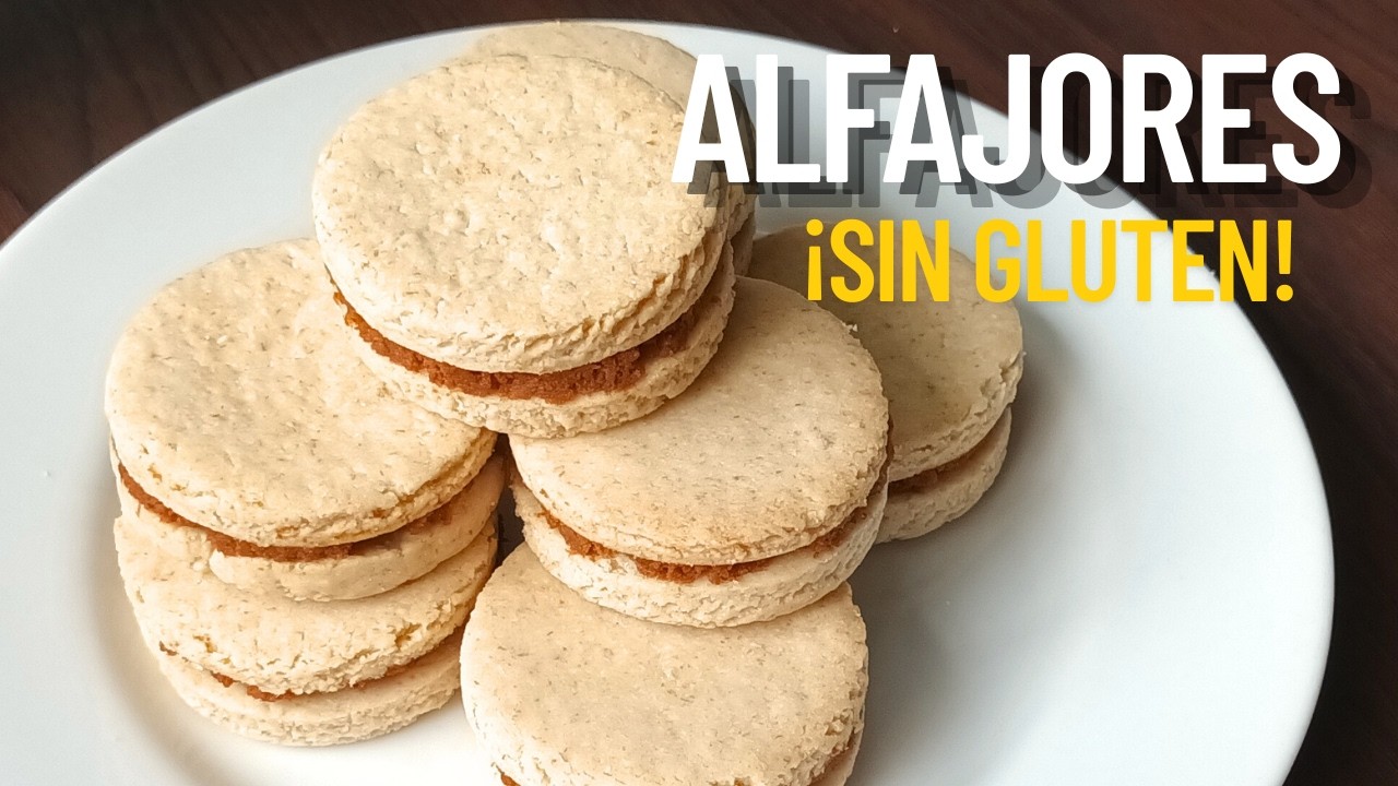 ALFAJORES/Sin Gluten/Receta Vegana 🍃