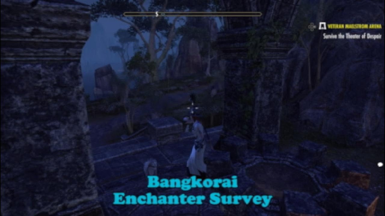 ESO Bangkorai Enchanter Survey, Location, The Elder Scrolls Online