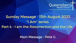 QBC Sunday Message 13 08 2023 by Queensberry Baptist Church 39 views 8 months ago 32 minutes