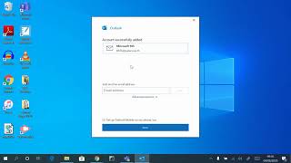 New Laptop Setup - Launching Outlook for the 1st Time