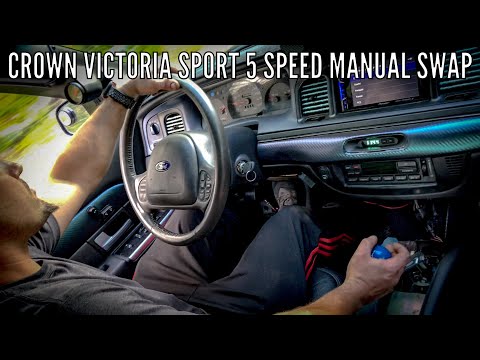 Crown Victoria Sport 5 Speed Manual Swap