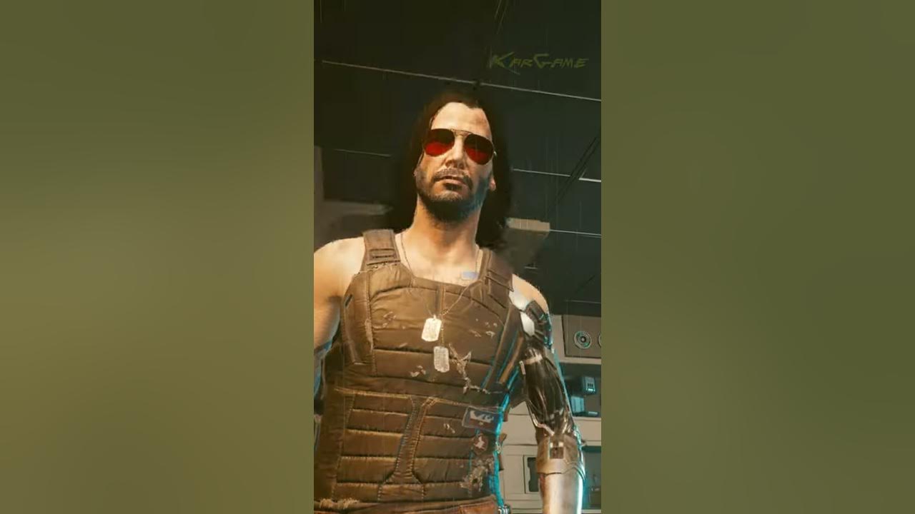 Это ты должен блевать... Джонни Сильверхенд Cyberpunk 2077 #Shorts ...