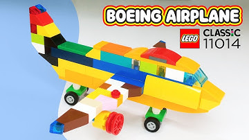 LEGO Classic 11014 Boeing Airplane Building Instructions 015