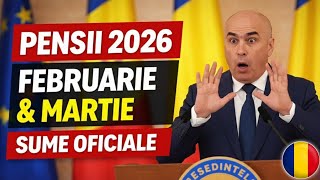 Anunț FINAL! Pensii Februarie &amp; Martie 2026 – Sumele Noi Confirmate pentru Toți Pensionarii