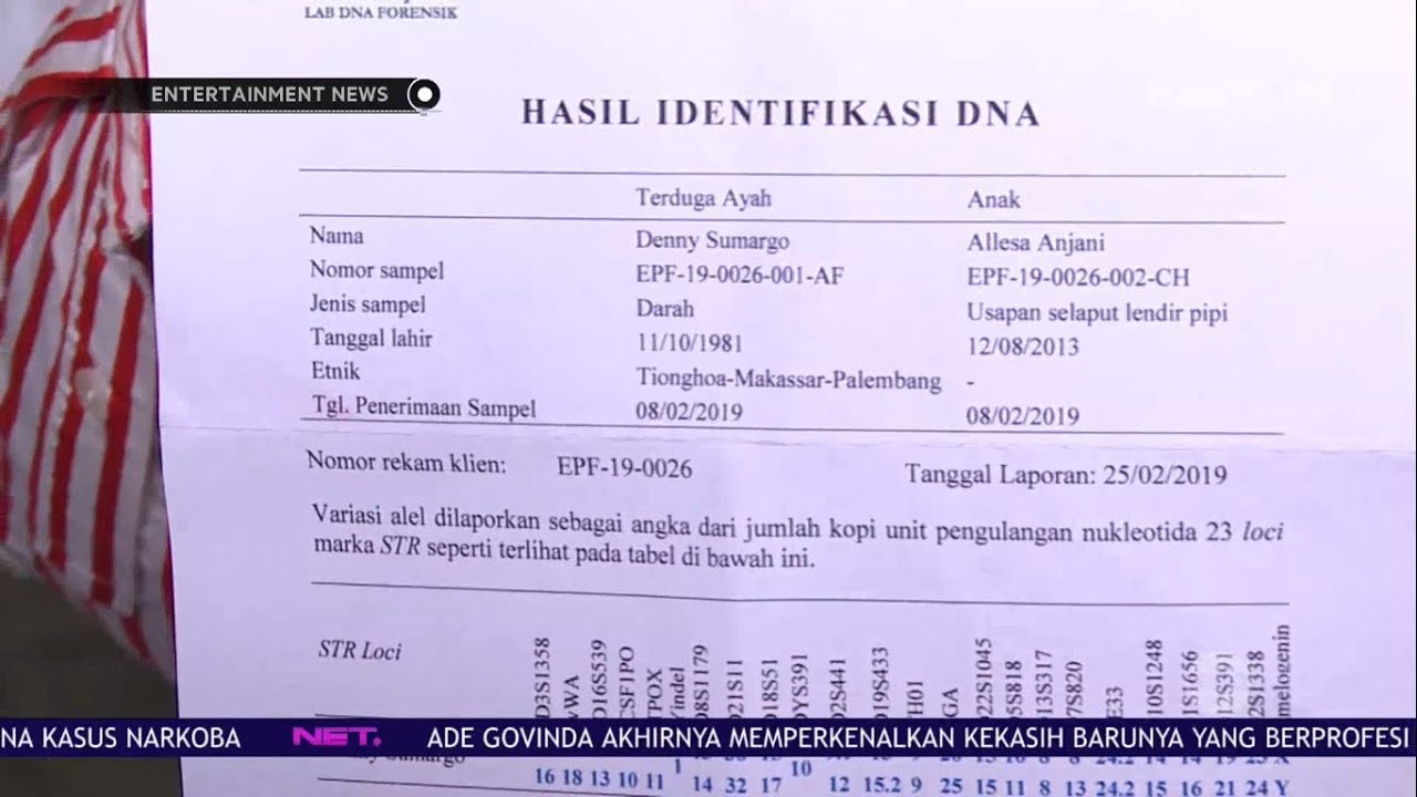 Permintaan Maaf Dj Verny Hasan Setelah Hasil Tes Dna Denny Sumargo Tidak Cocok 