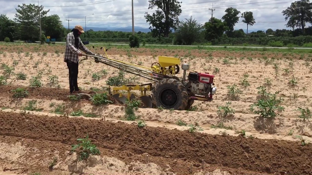 ผาน4-อุปกรณ์ในไร่มันสำปะหลัง #ช่างสารเกษตรจักกล ลดการใช้สารเคมี