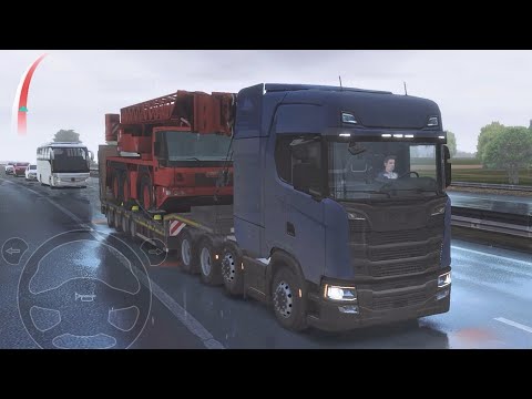 Truckers Of Europe 3 - Mobile GamePlay (Android - IOS) | Big Truck Heavy Cargo