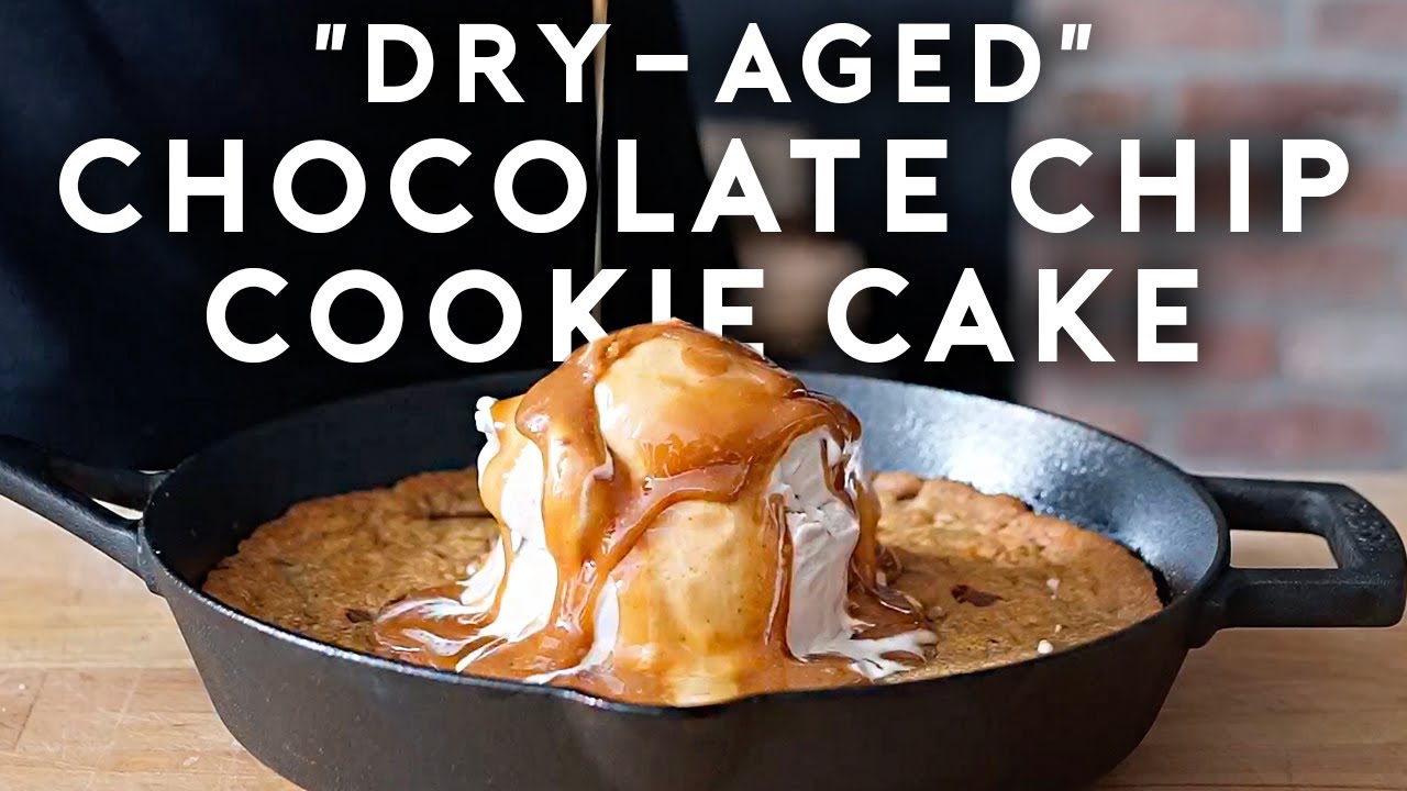 Dry-aged Bacon Fat Cookie Cake with Miso Caramel | What