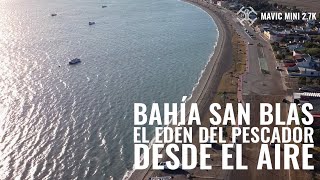 Bahía San Blas - Patagonia desde el Aire | Vistas aéreas con dron Argentina DJI MAVIC MINI