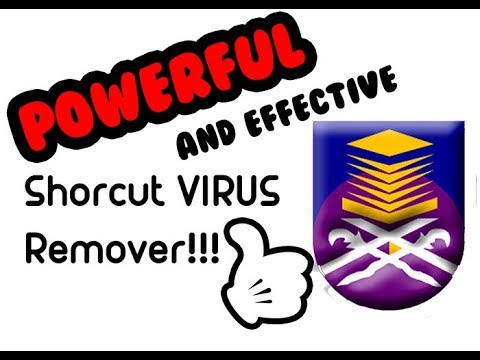 FREE SHORTCUT VIRUS REMOVER with download link 2020 (updated) - YouTube