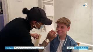 Timéo tourne son premier clip