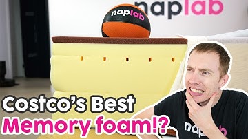 Review van Sleep Science Copper Memory Foam - #Costco
