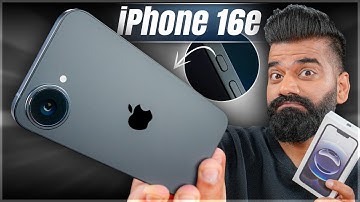 iPhone 16e First Look - Most Affordable iPhone with AI🔥🔥🔥