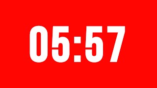5 Minute 57 Second Timer With Alarm Without Music Wealth