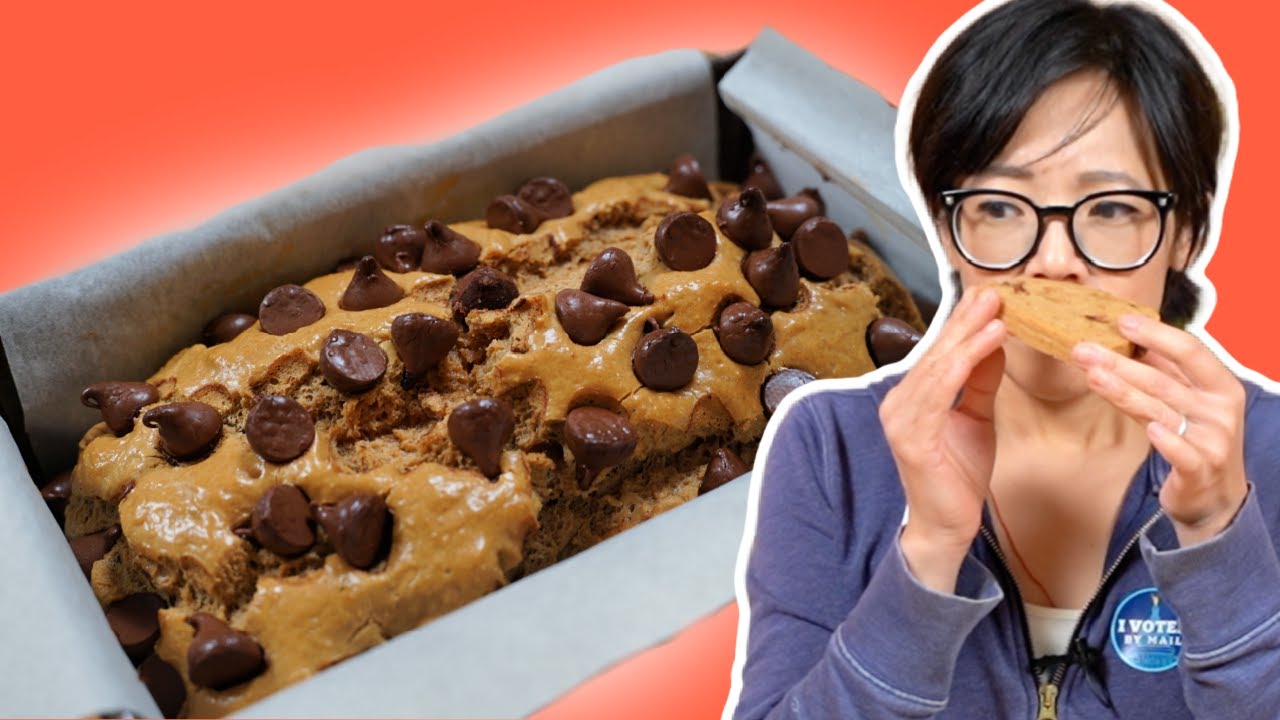 4-Ingredient COOKIE DOUGH Bread w/guest appearance from my chickens | emmymade