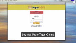 Digital Tiger - Activating Paper Tiger Online With Google Docs.
