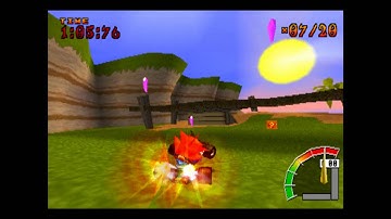 Skull Rock - CTR Challenge - Crash Team Racing - 101% Playthrough (Part #22)