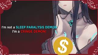 [F4M] Visited by a Cringe Demon [Demon Speaker] [Depressed Listener] [Rainfall] [Comfort]