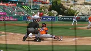 Mike Trout CRUSHES 464-Foot Home Run & Ohtani Waves It Goodbye | Angels vs. Astros (April 6, 2021)
