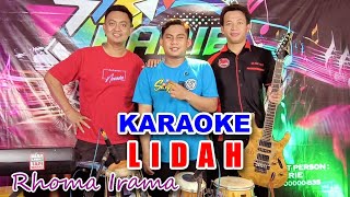 KARAOKE - LIDAH RHOMA IRAMA • VERSI KOPLO RASA ORKES • NADA COWOK