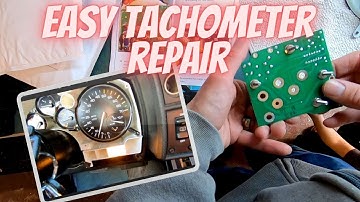 Easy 30 minute 3rd Gen Camaro TACH repair!