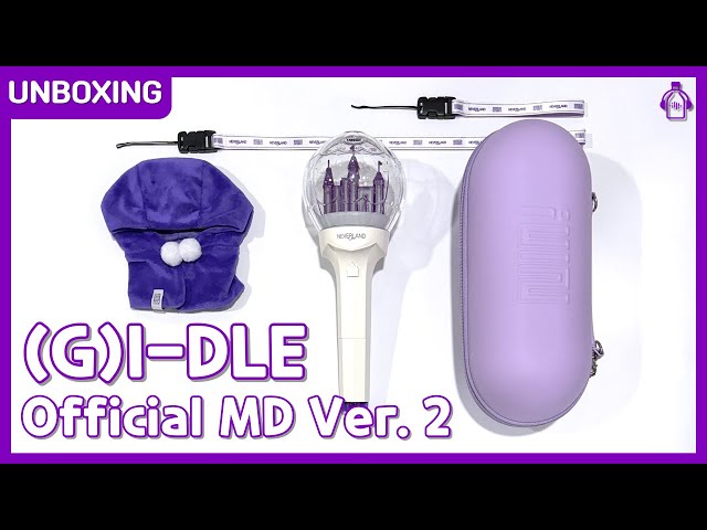 Cubee (G)I-DLE - Official Light Stick Mini Keyring